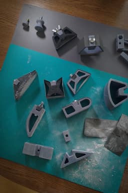 Sanding tools SET 3d model