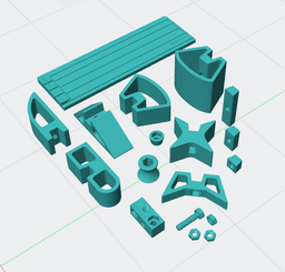 Sanding tools SET 3d model