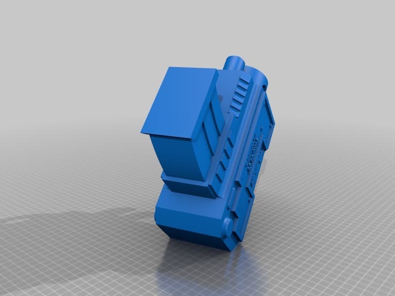 Staff Bolt gun 3d model