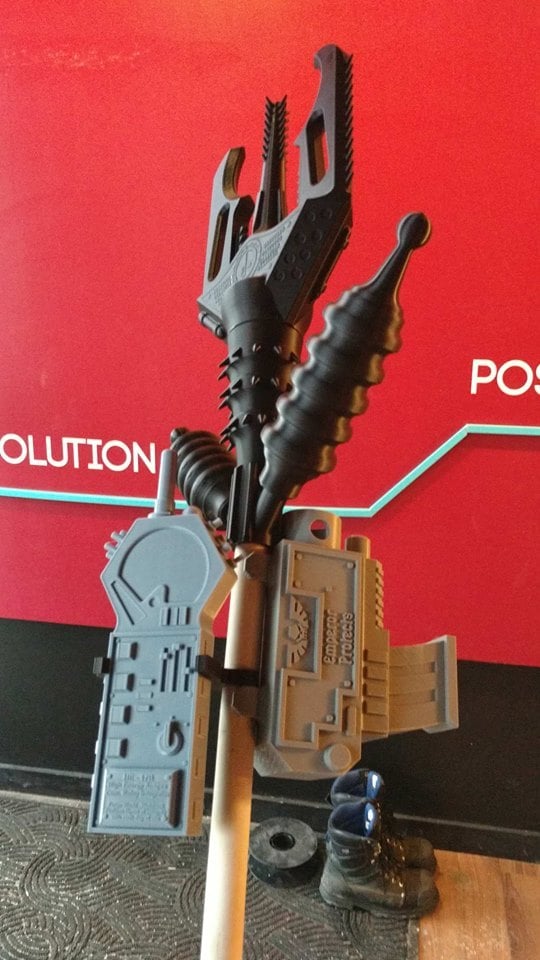 Staff Bolt gun 3d model