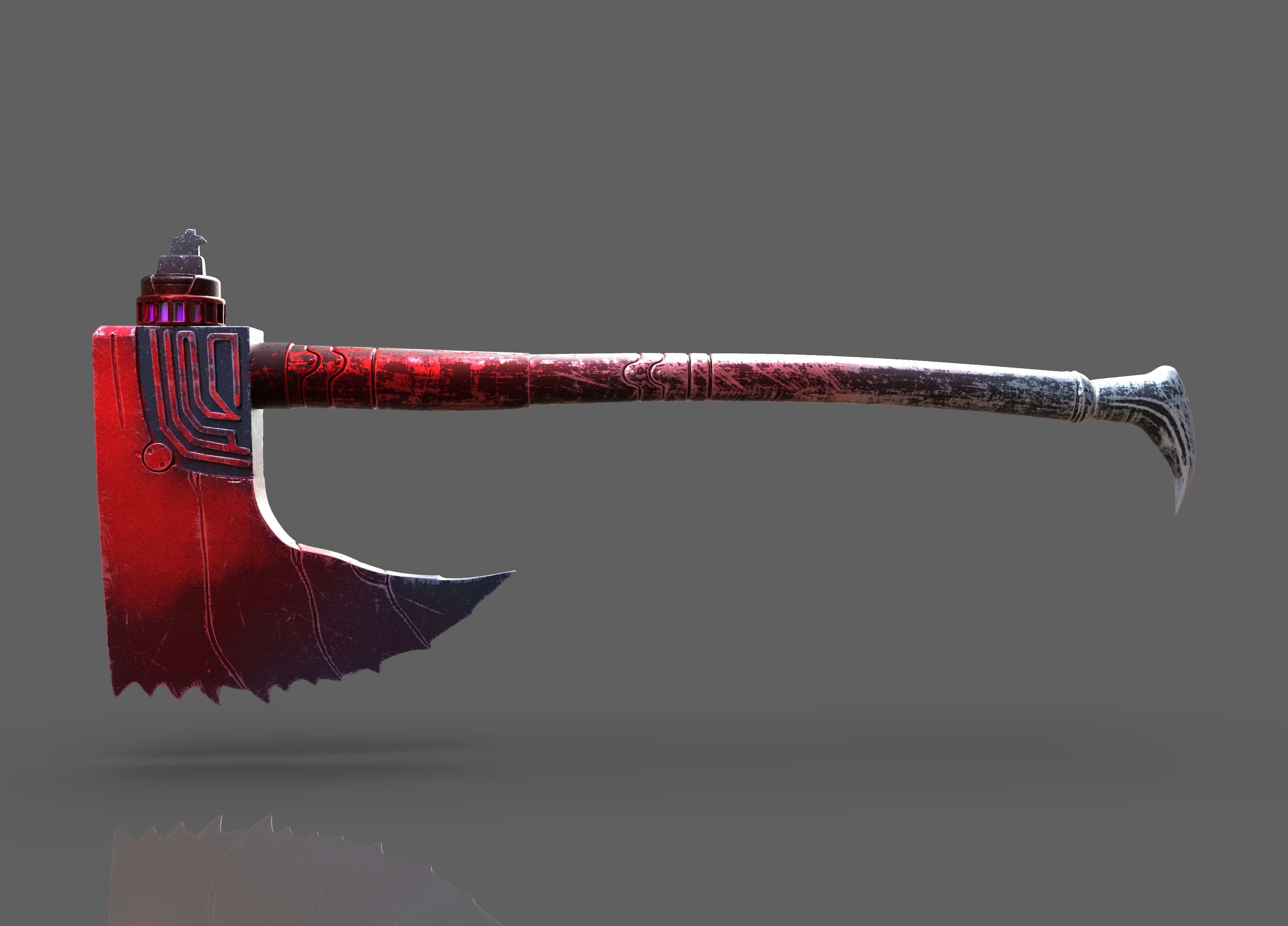 Horned Warrior Concept 3d model