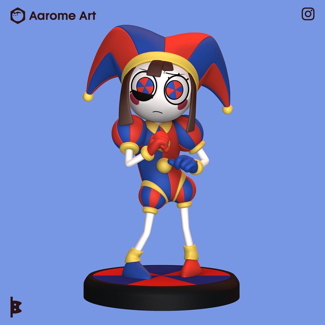 Pomni The Amazing Digital Circus 3d model
