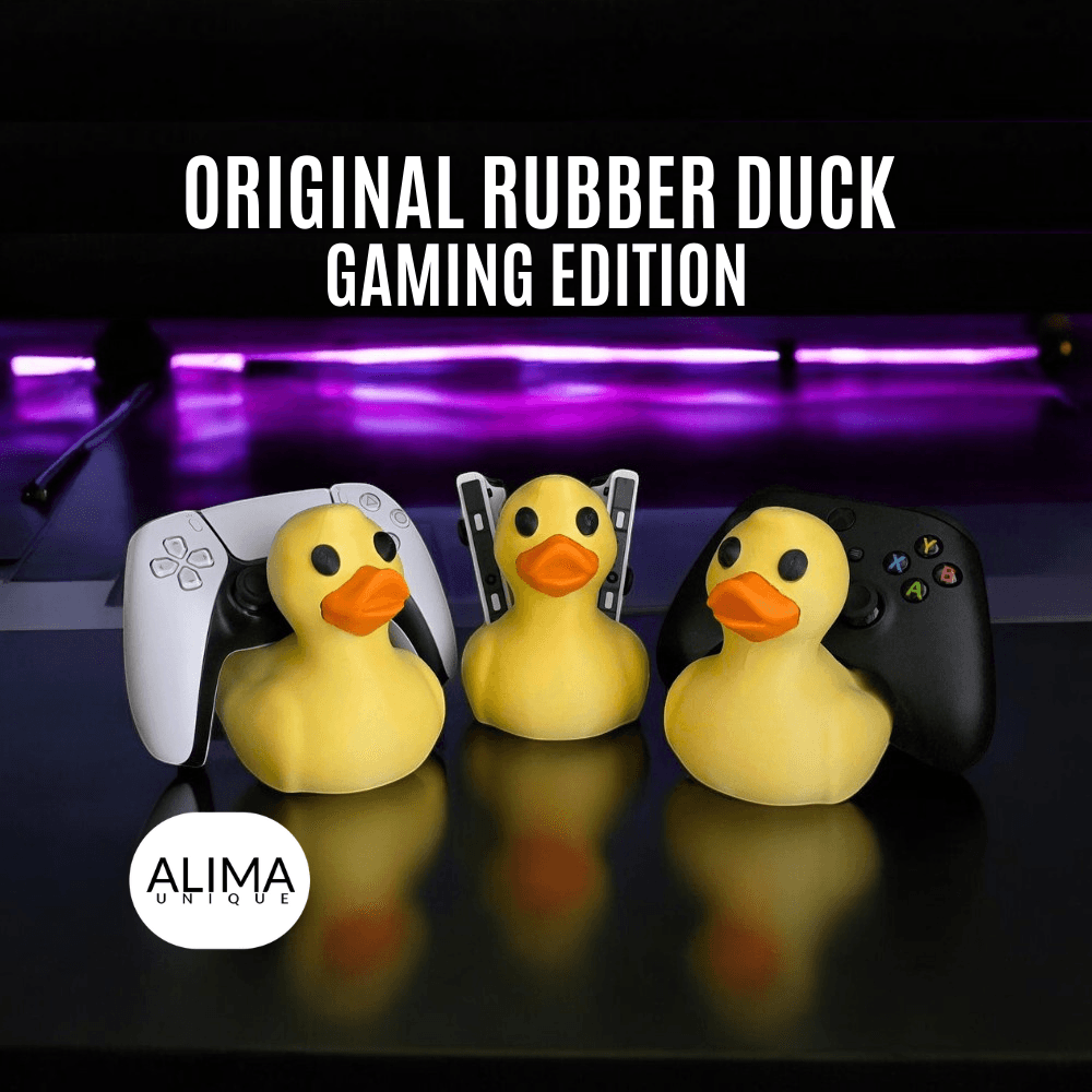 Original Rubber Duck - Gaming Edition - PS5 XBOX Switch Controller Holder 3d model