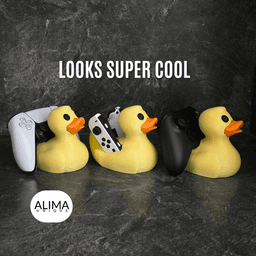 Original Rubber Duck - Gaming Edition - PS5 XBOX Switch Controller Holder 3d model
