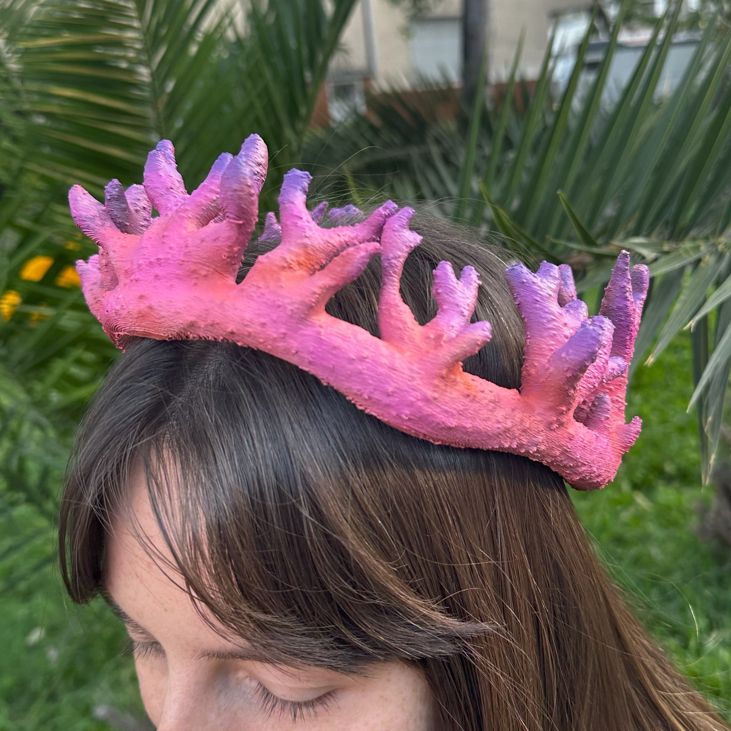 Coral crown 3d model