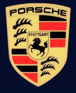 Porsche Sign – LED Strip Compatible 3d model