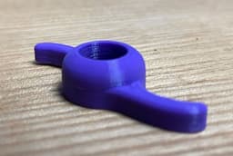1/4" Hex Nut Holder 3d model