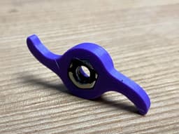 1/4" Hex Nut Holder 3d model