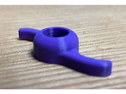 1/4" Hex Nut Holder 3d model