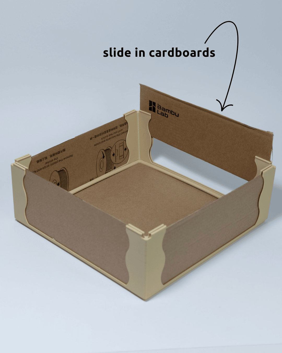 Filament Box Upcycling Frame 3d model