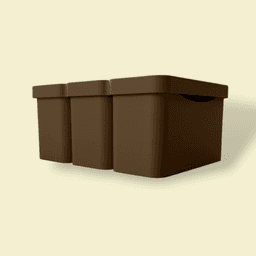 USB Organizer Box with Lid-Travel Tech Storage 3d model
