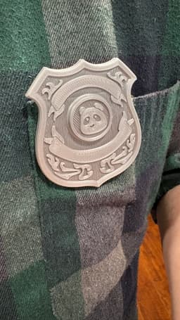 Toy Badge 3d model