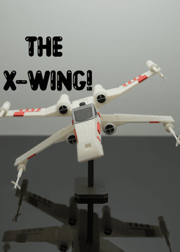 The X-WING! 3d model