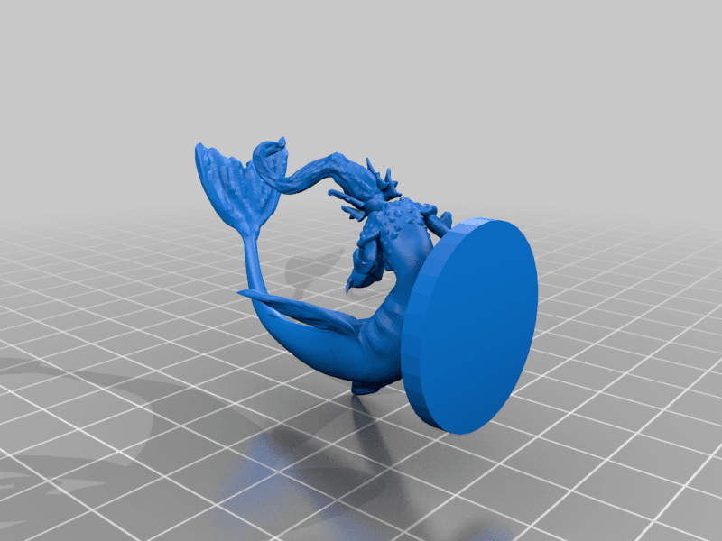 Merfolk Trickster 3d model