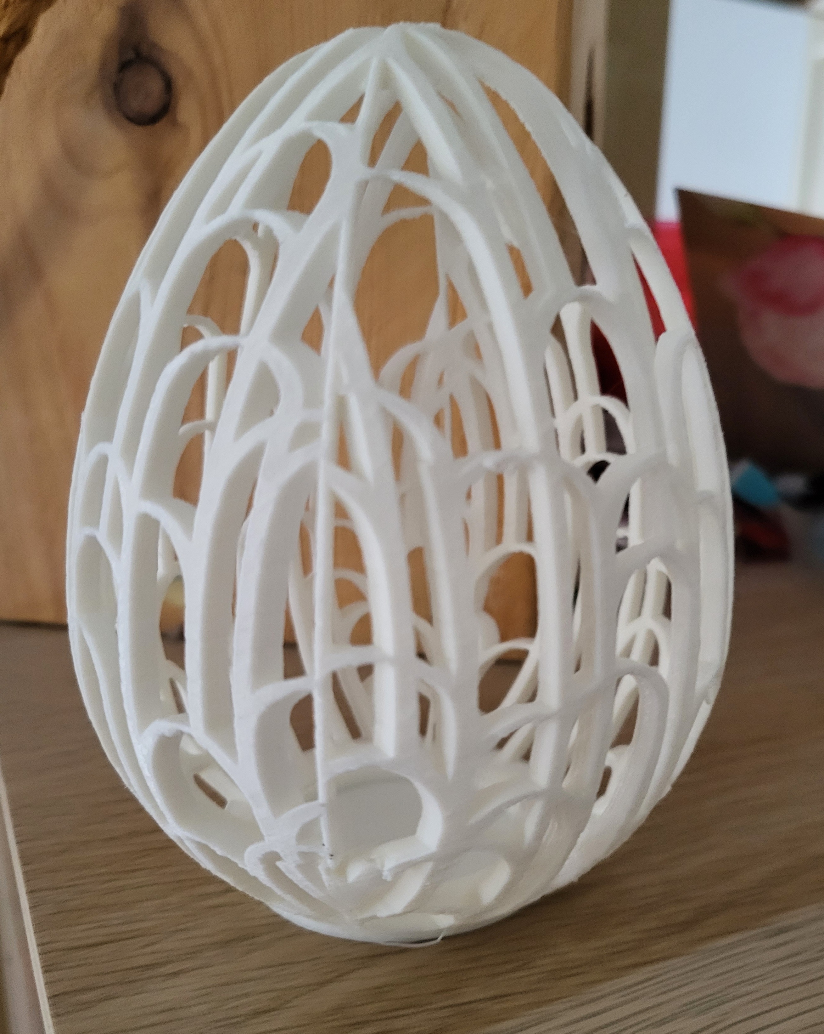 Ready after about 15 hrs of printing. Now I need to paint it.