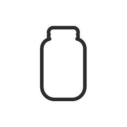 Mason Jar Cookie Cutter STL File - 4 inches 3d model