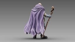 The Wandering Greybeard 3d model
