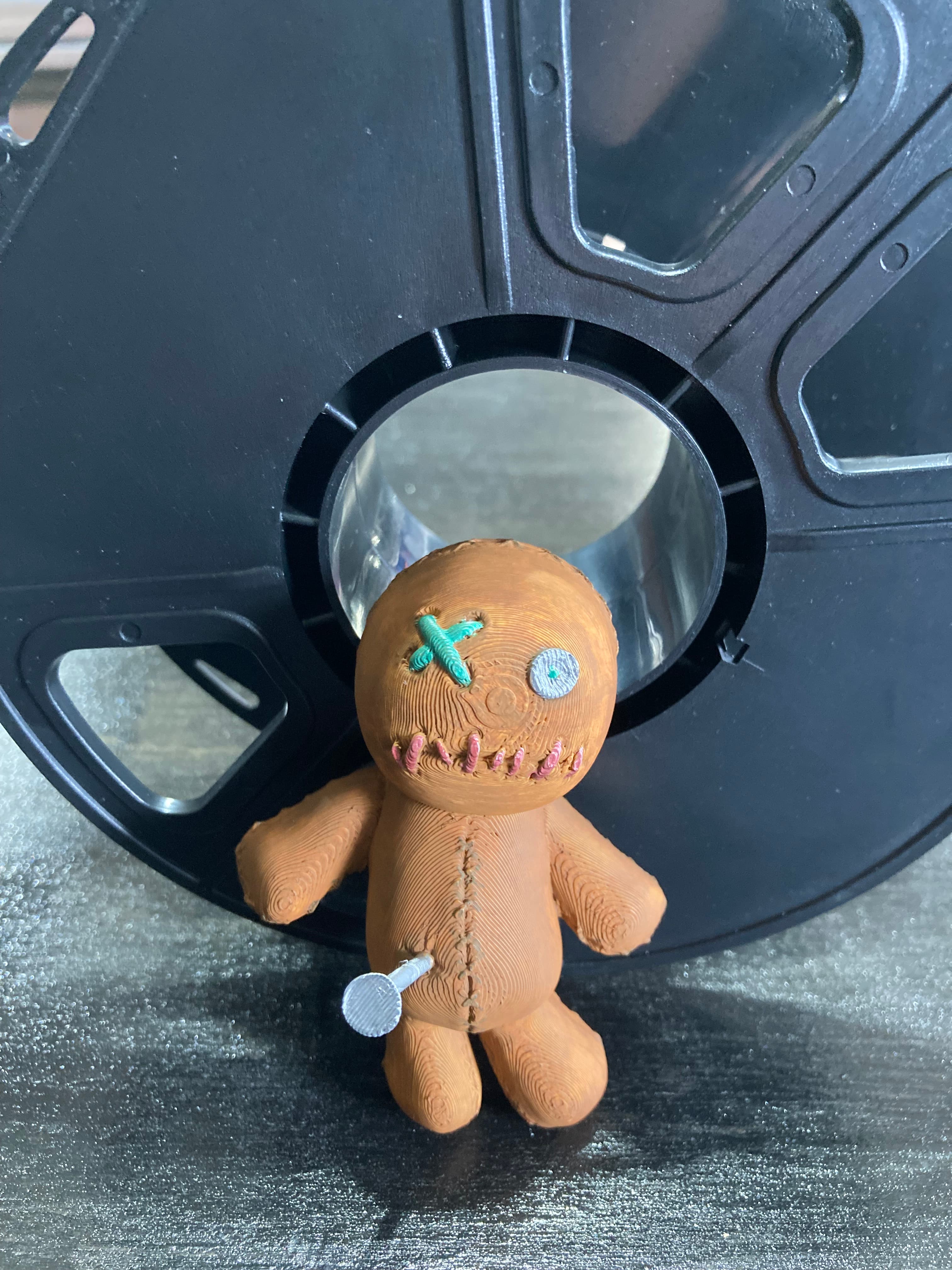So adorable. Printed in white pla. Then painted.