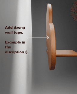Coffee Bean Wall Shelf 3d model