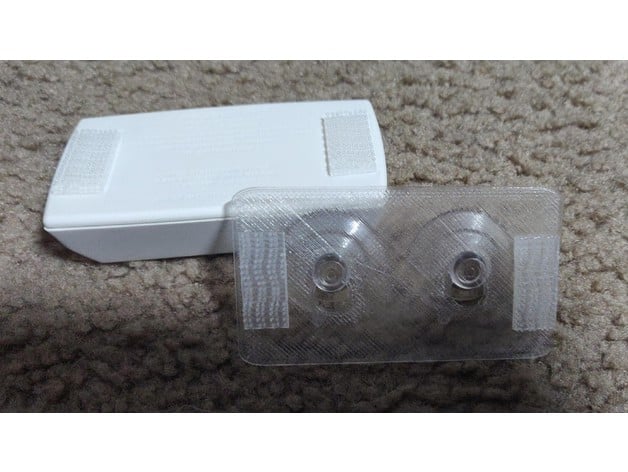 Toll Transponder Holders (Sticker and Box) 3d model