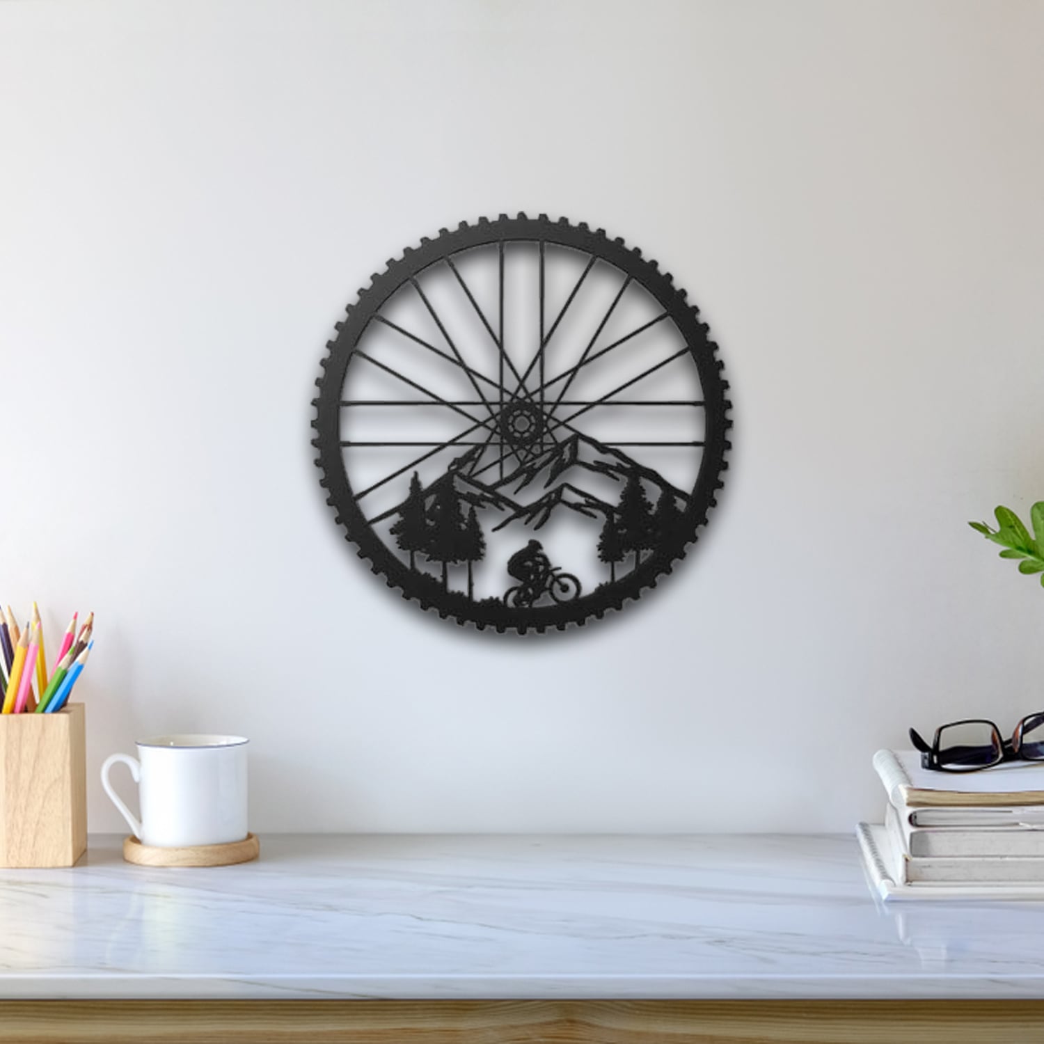 Mountain Wall Art 3d model