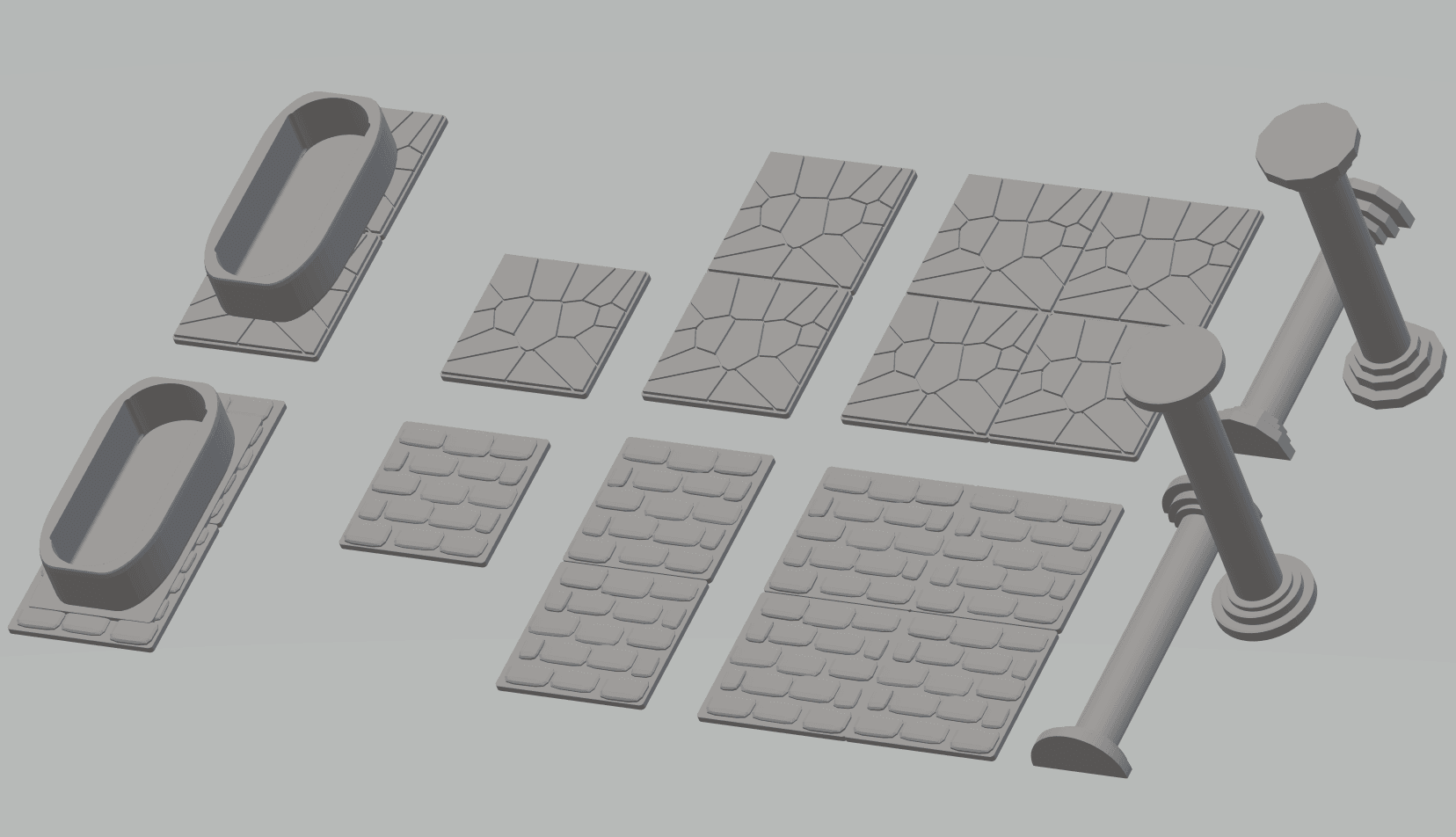 FHW: Palace set 3d model