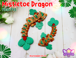 Mistletoe Dragon 3d model