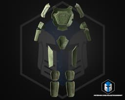 Combat Armor - 3D Print Files 3d model