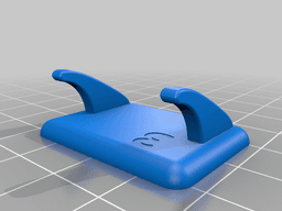 shaver holder for bathroom/shower 3d model