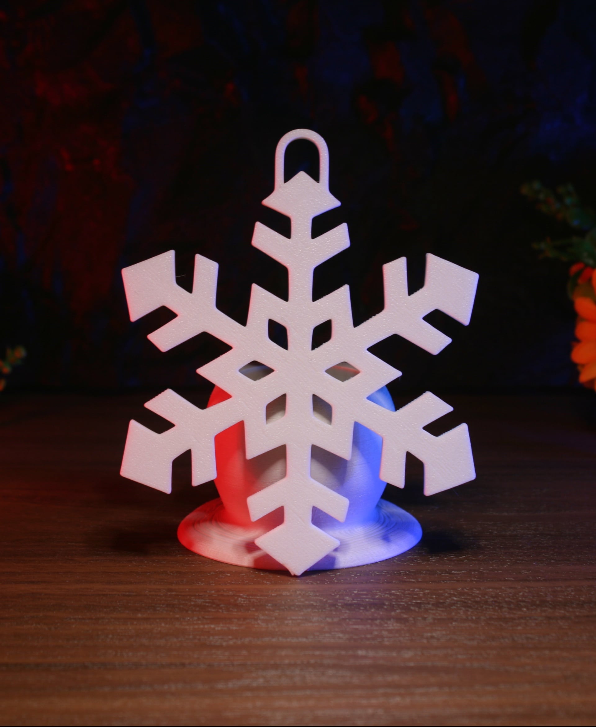Snowflake - Christmas Tree Decoration 3d model