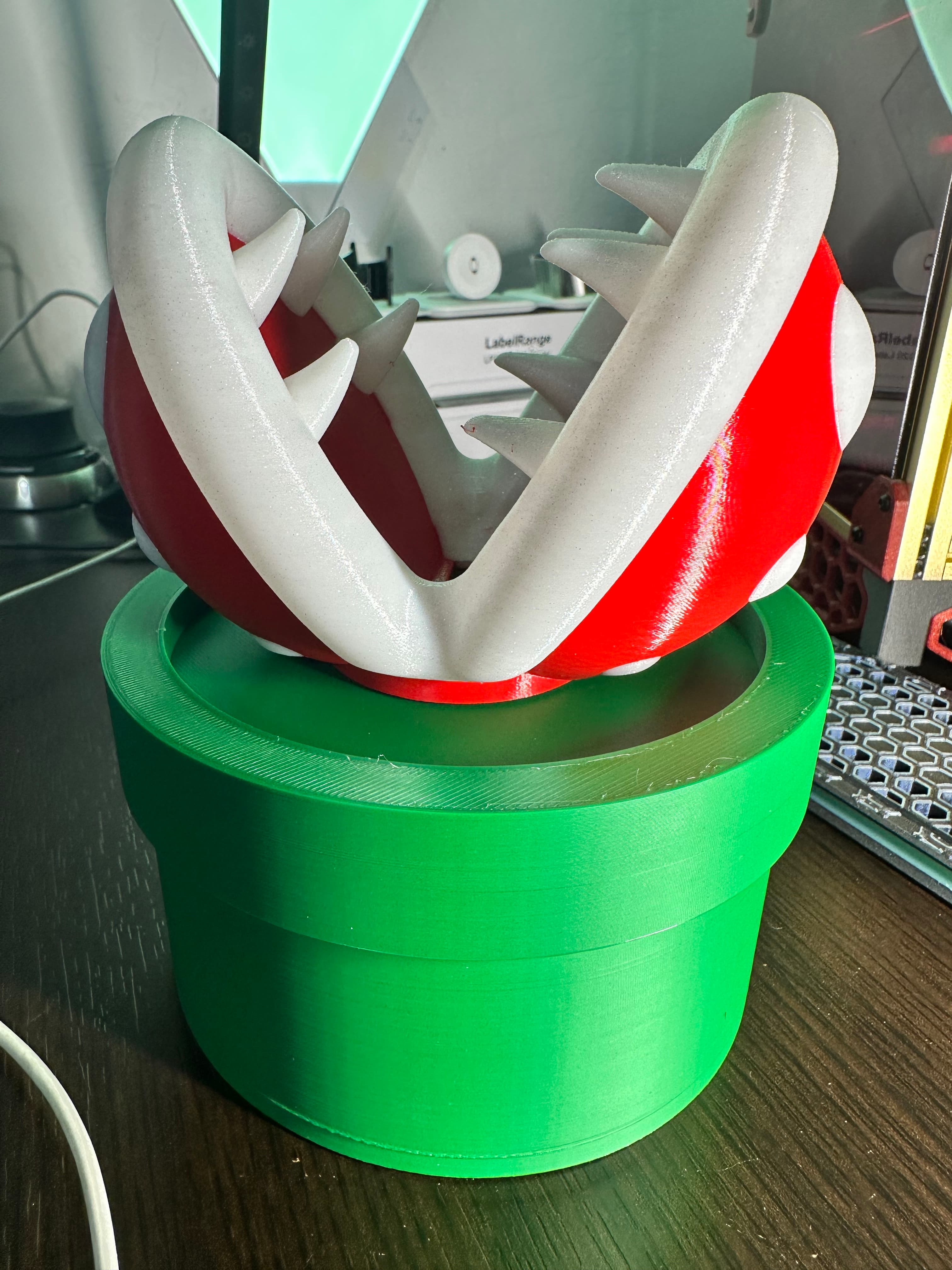 Money Bank - Piranha Plant Super Mario Bros 3d model