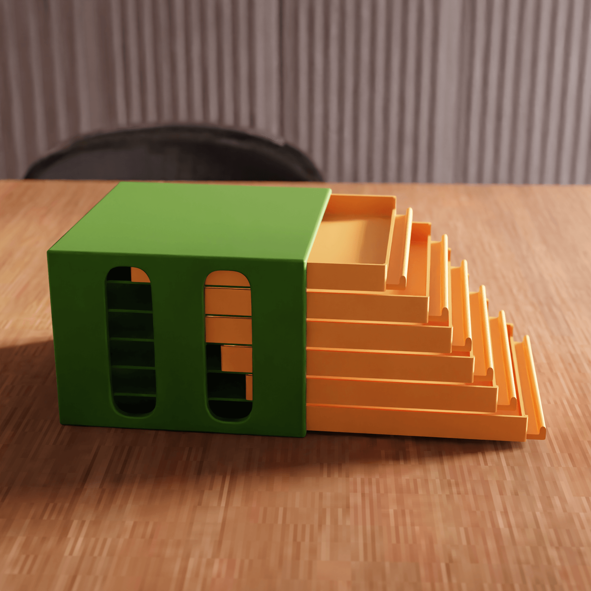 Mini Modular Drawer – Stackable Storage Box 3d model