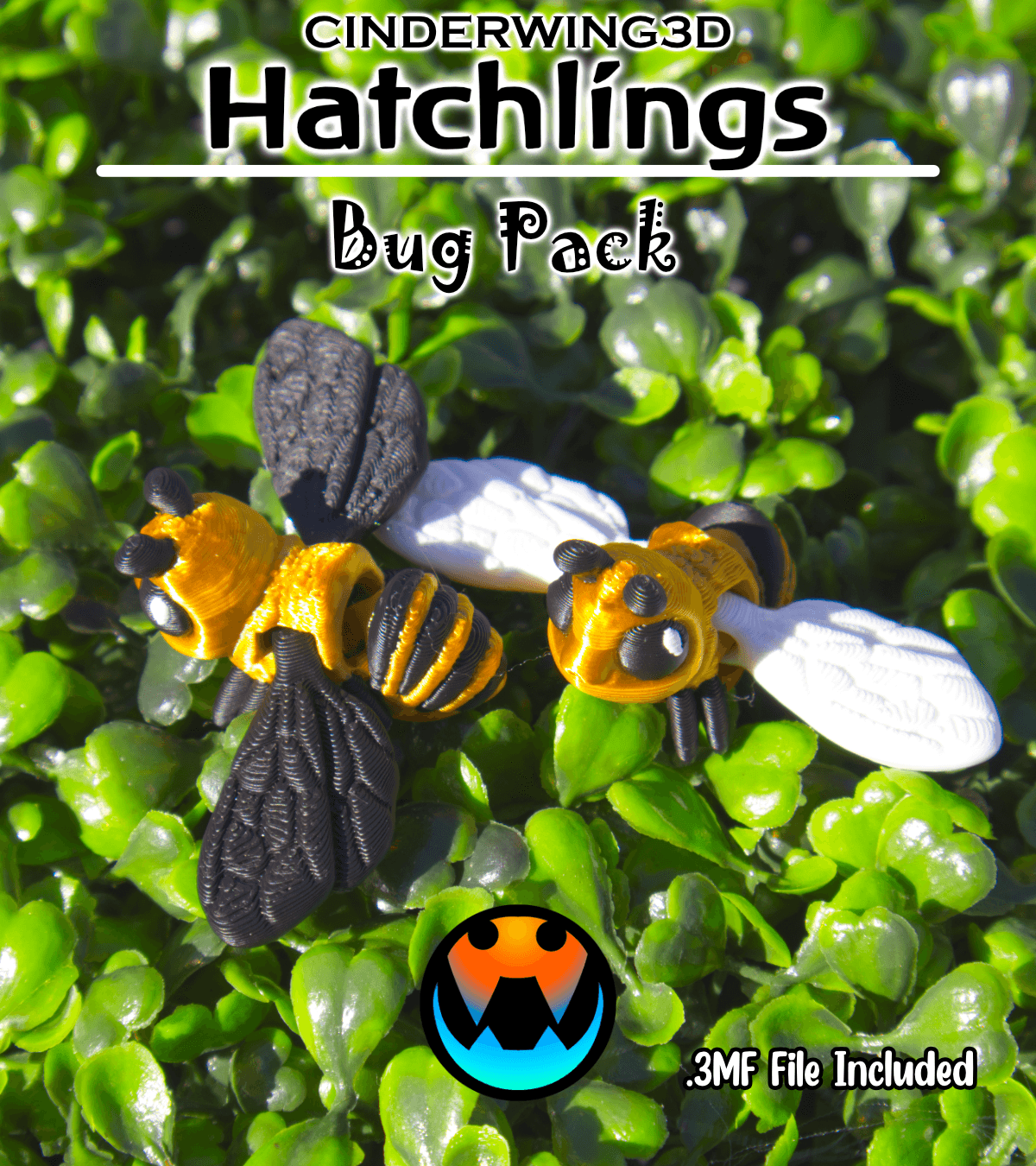 Bee - Hatchling 3d model
