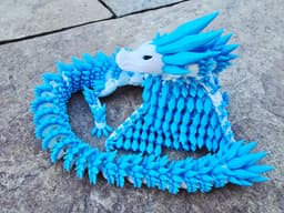 Flexi Wing Crystal Dragon 3d model