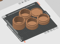 Stackable Poppy Organizer 3d model