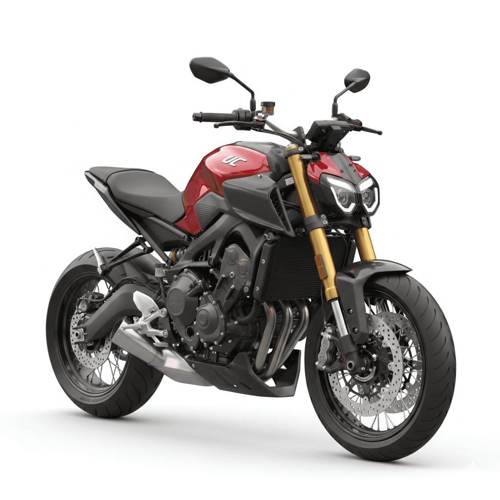 Evoke Urban Classic Electric Motorcycle 3d model