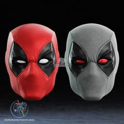 Comic Deadpool Mask 3d Printer File STL 3d model