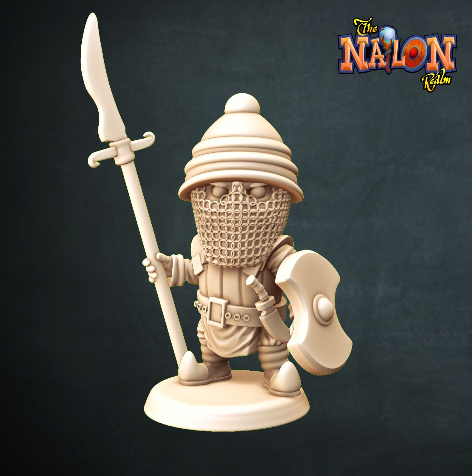 Desert Nomad-Gaurd Polearm 3d model