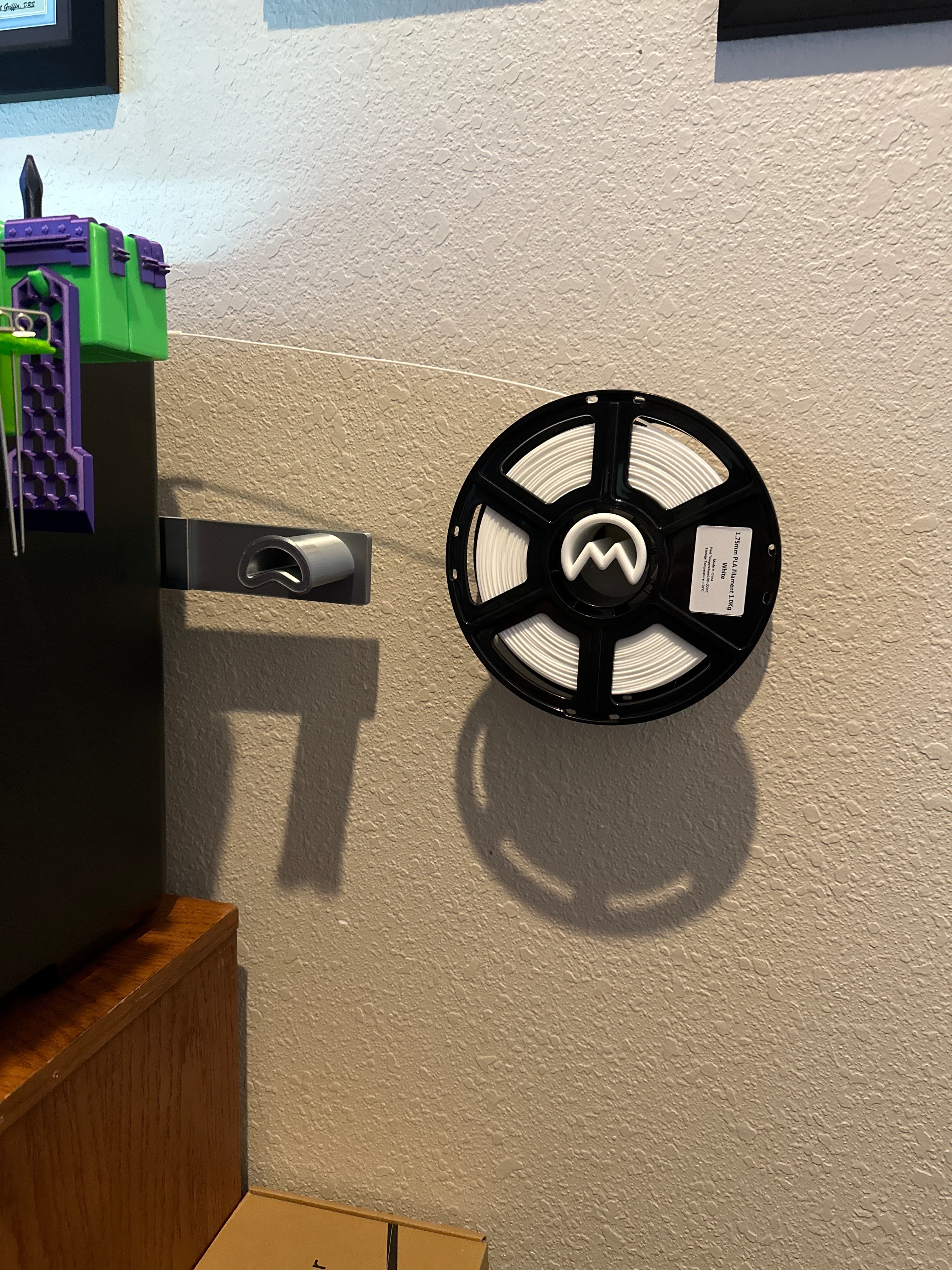 Spool Holder Wall mount universal 3d model