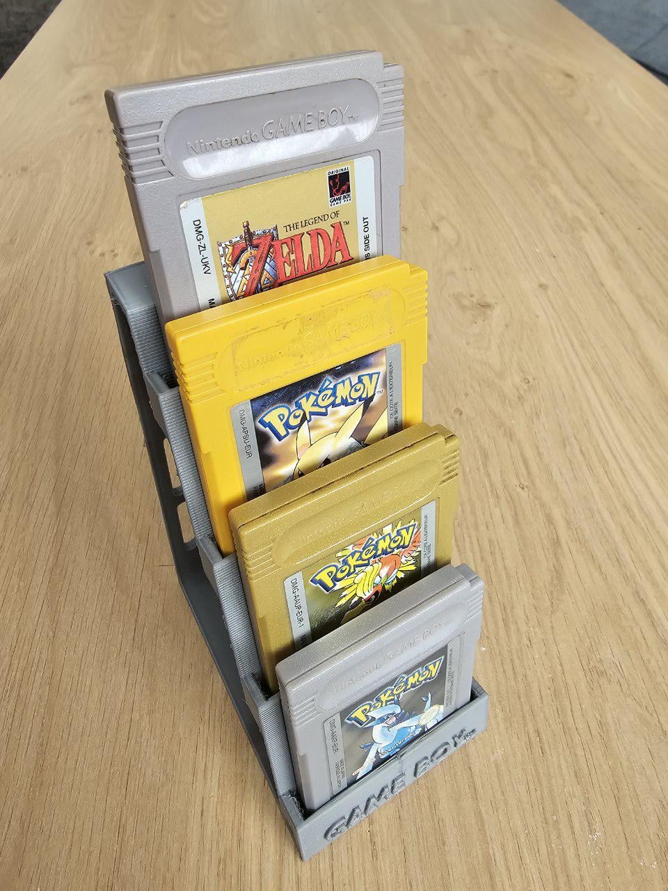 Gameboy Cartridge Display Stand 3d model
