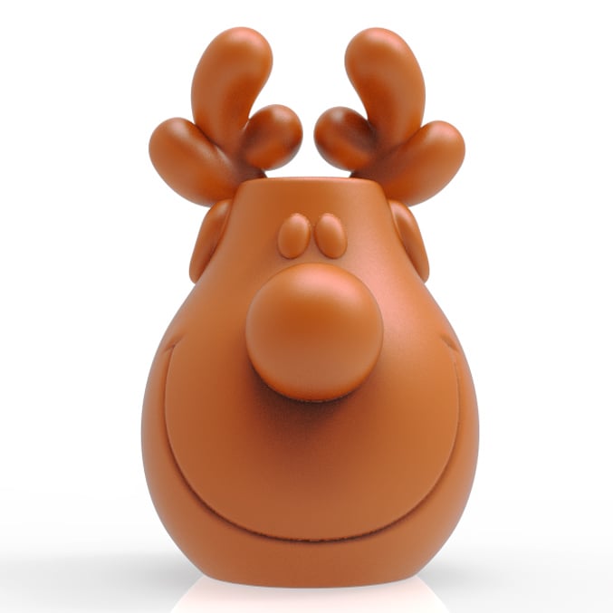 DEER VASE 3d model