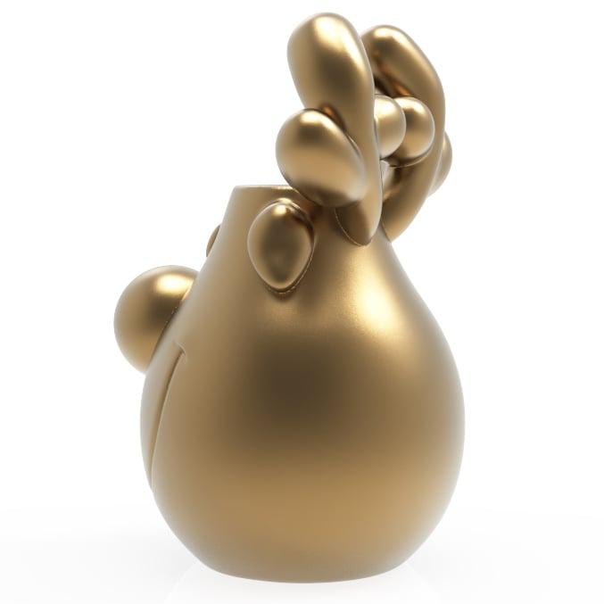 DEER VASE 3d model