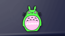 Totoro - LED Strip compatible 3d model