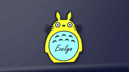 Totoro - LED Strip compatible 3d model
