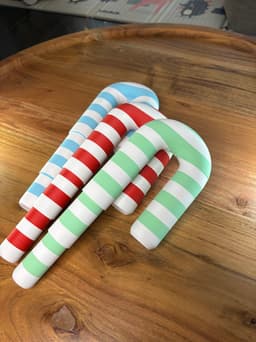 Collapsing Candy Cane 3d model