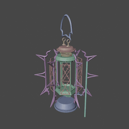 FANTASY MOONLANTERN BALDURS GATE 3 3d model