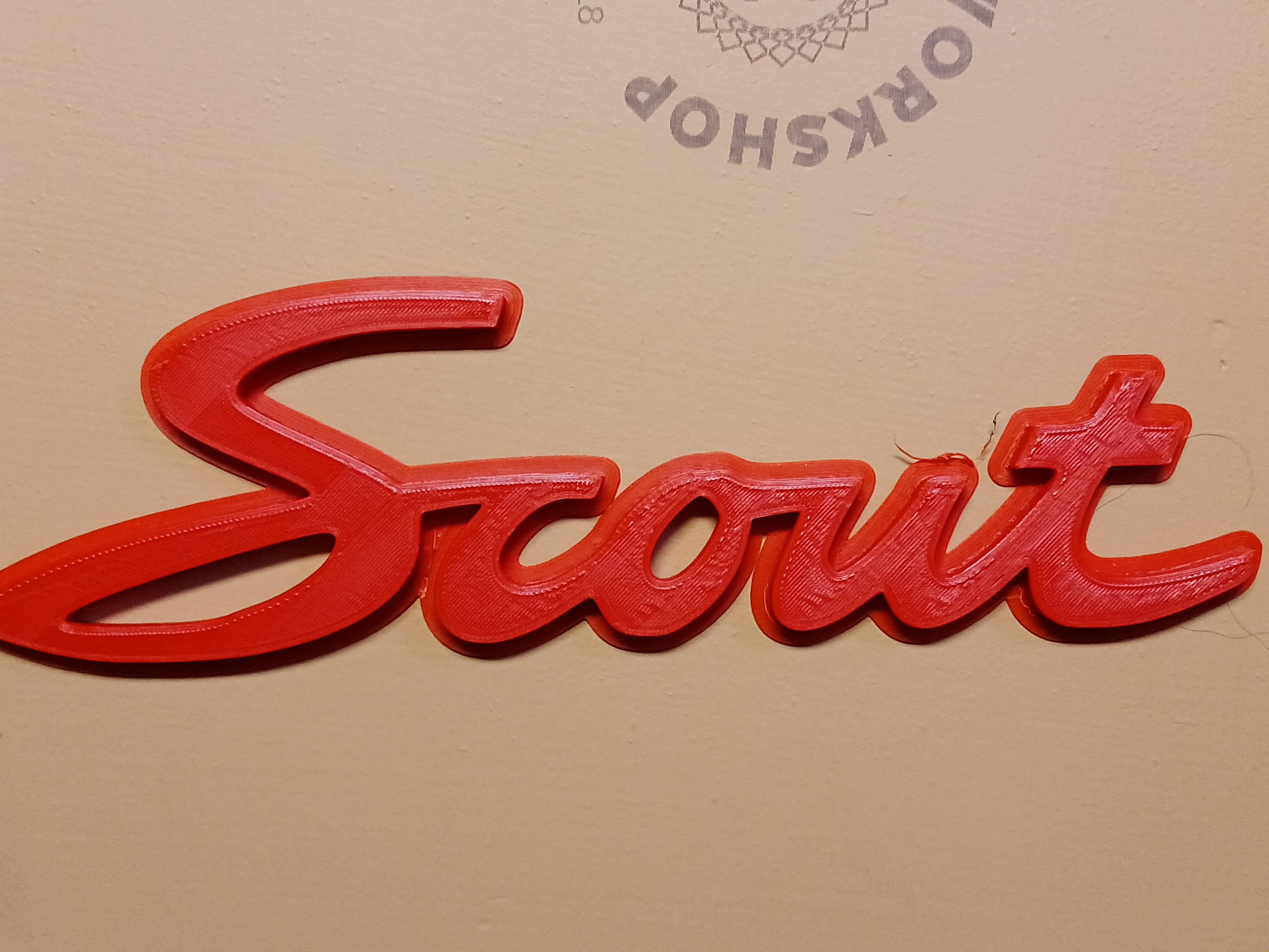 IH Sout 800 Script emblem 3d model