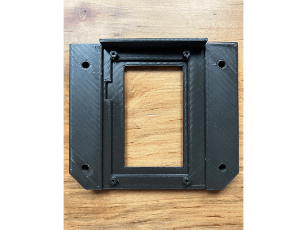 Ender Touch LCD Mount (Customizable) 3d model