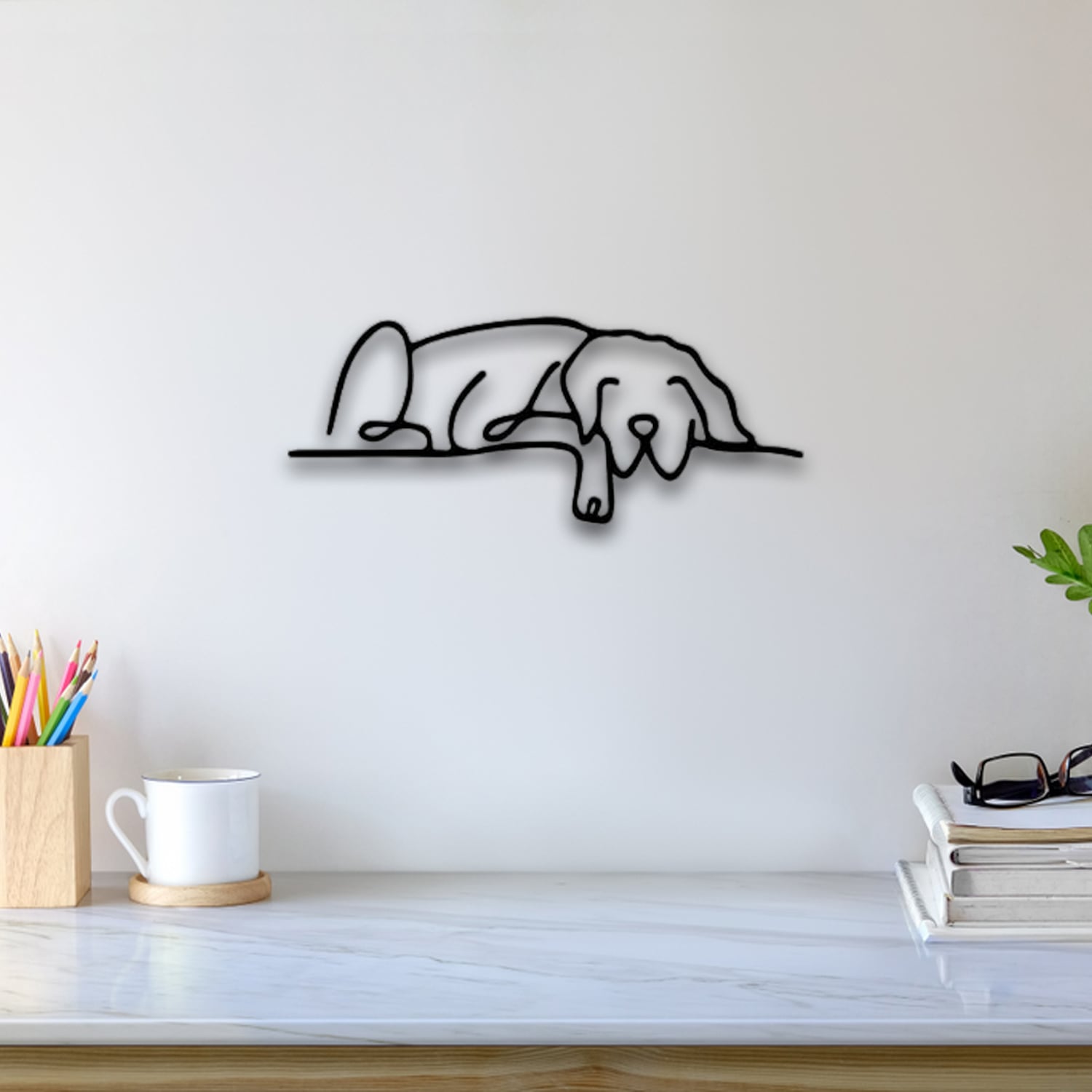 Dog Wall Art 3d model