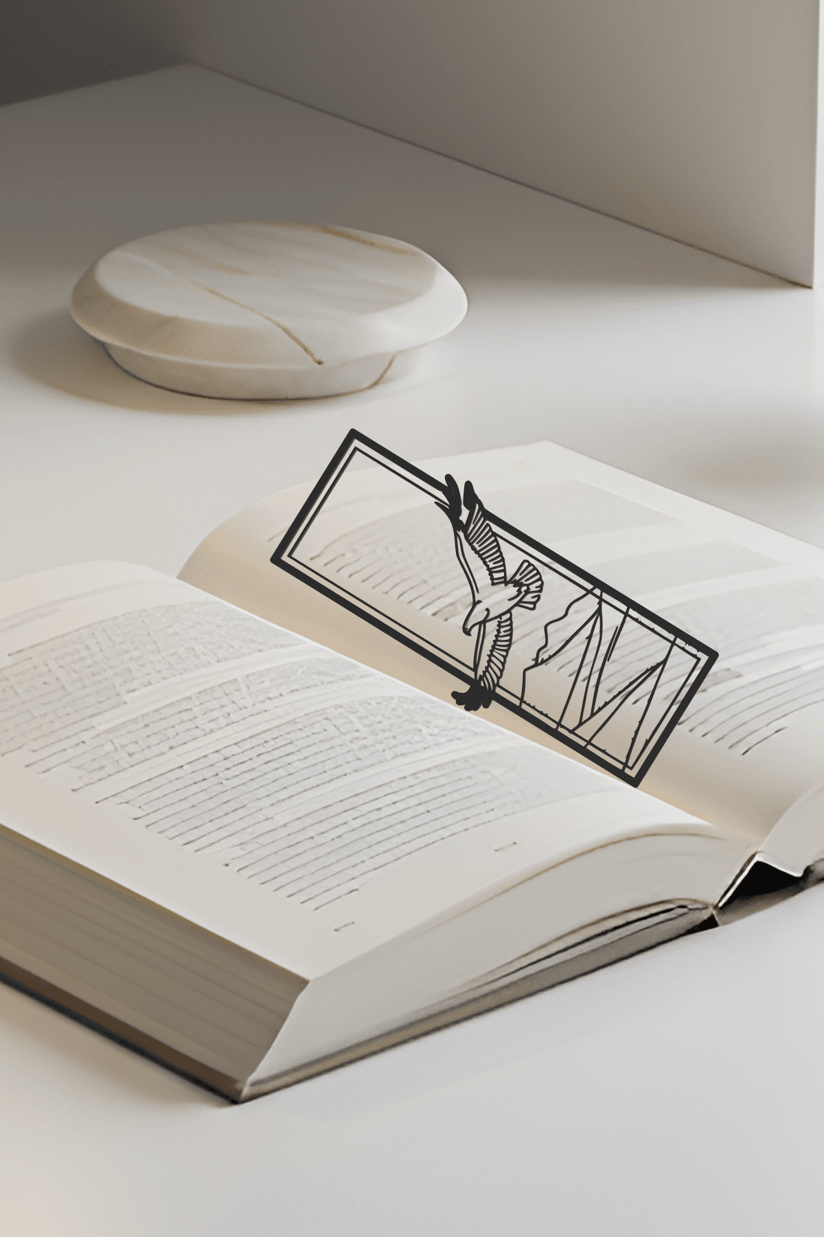 Eagle Bookmark, Gift Idea 3d model